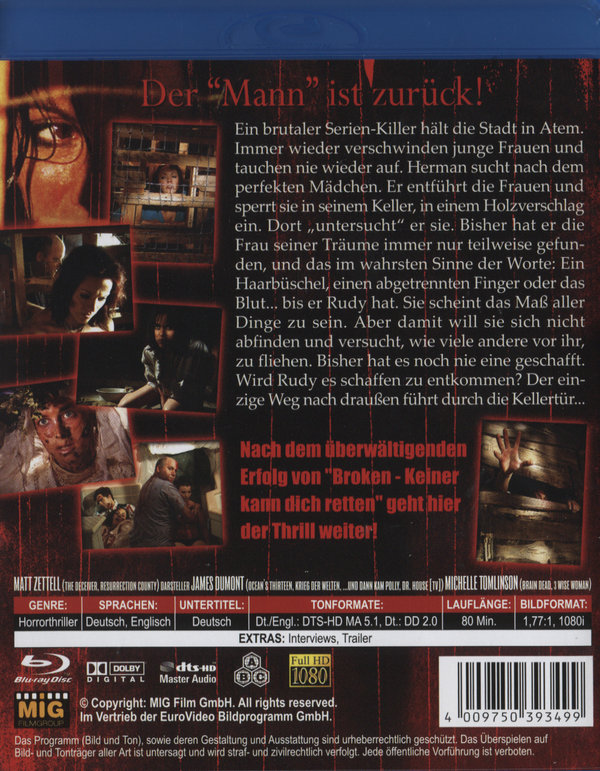 Broken 2 - The Cellar Door (blu-ray)