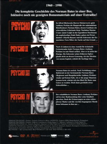 Psycho Collection I-IV