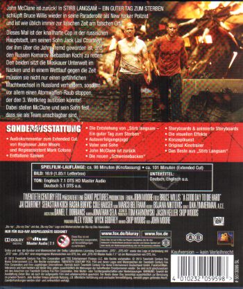 Stirb langsam 5 - Ein guter Tag zum Sterben (blu-ray)
