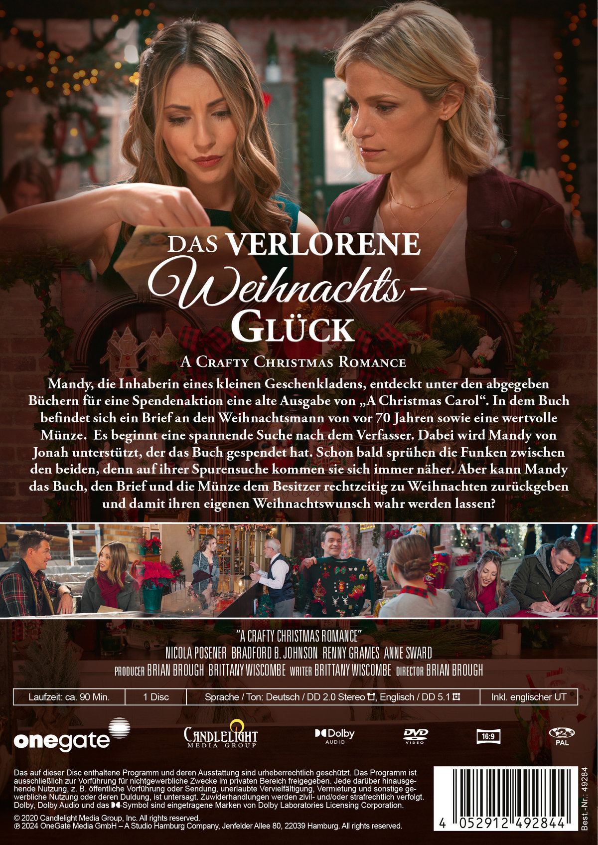 Das verlorene Weihnachtsglück - A Crafty Christmas Romance  (DVD)