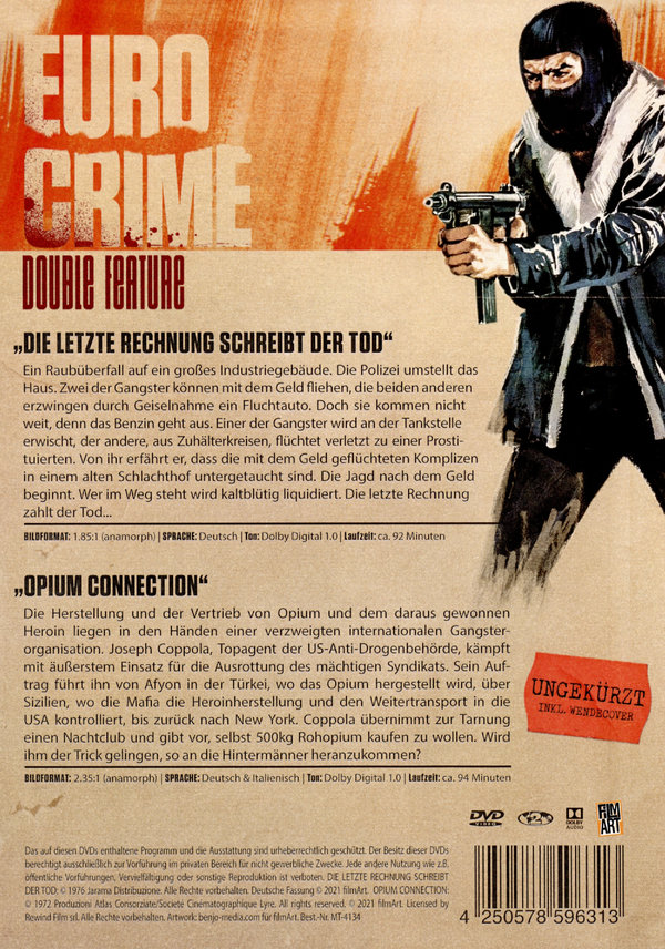 Eurocrime Double Feature - Limited Edition