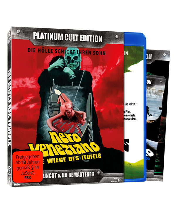 Nero Veneziano - Die Wiege des Teufels - Platinium Cult Collection 53  (DVD+blu-ray)