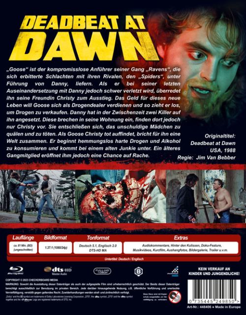 Deadbeat at Dawn - Uncut Edition  (blu-ray)