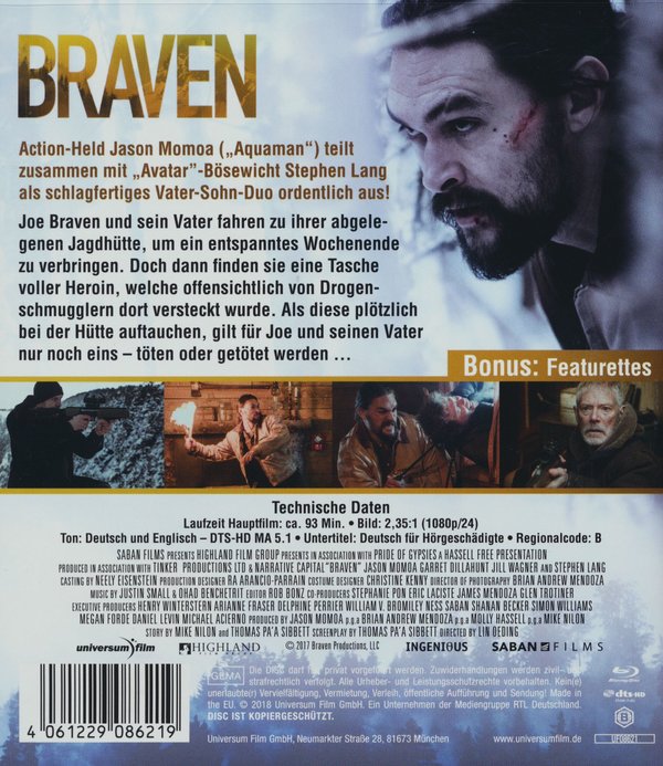 Braven (blu-ray)