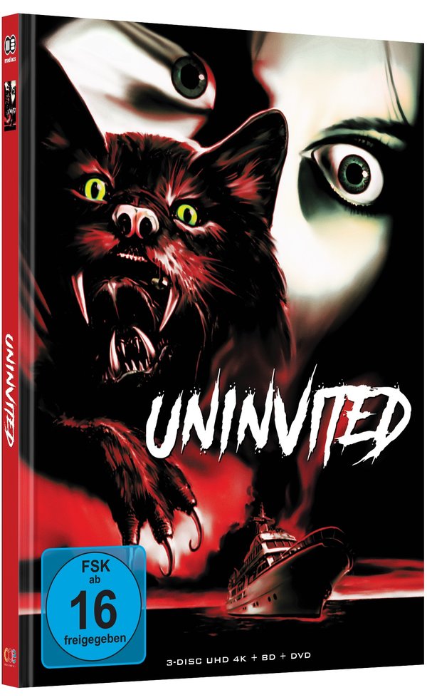 Uninvited - Uncut Mediabook Edition (DVD+blu-ray+4K Ultra HD) (B)