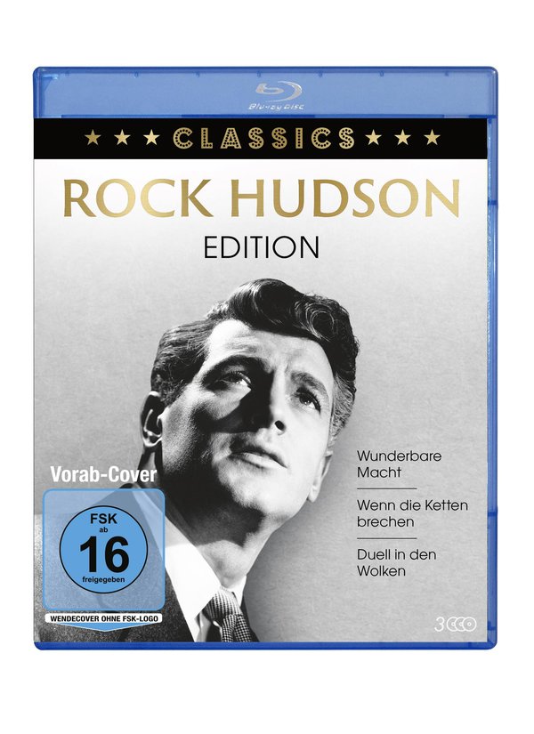 Rock Hudson Edition: Wunderbare Macht / Wenn die Ketten brechen / Duell in den Wolken (3 Filme auf 3 Blu-rays)  (Blu-ray Disc)