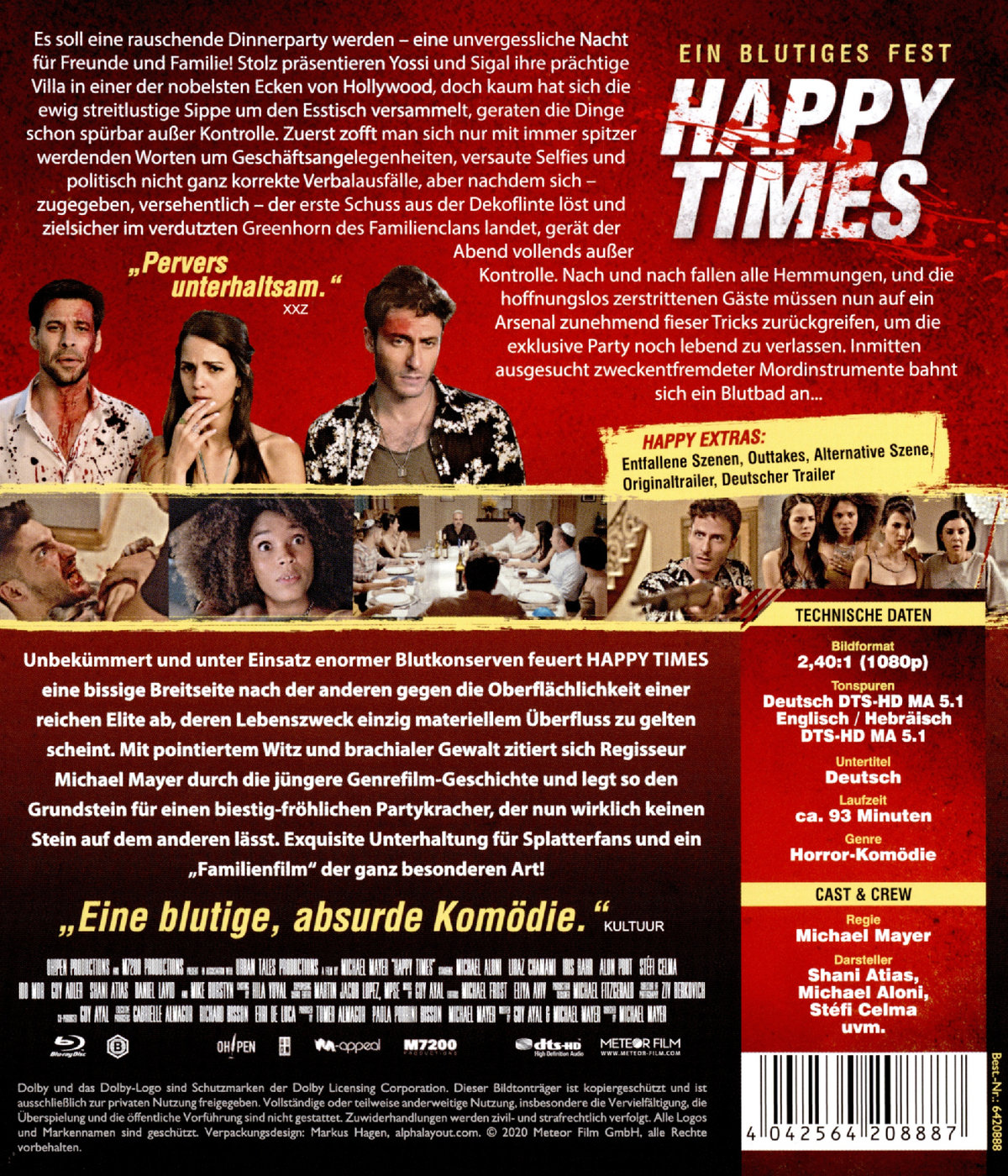 Happy Times - Ein blutiges Fest (blu-ray)