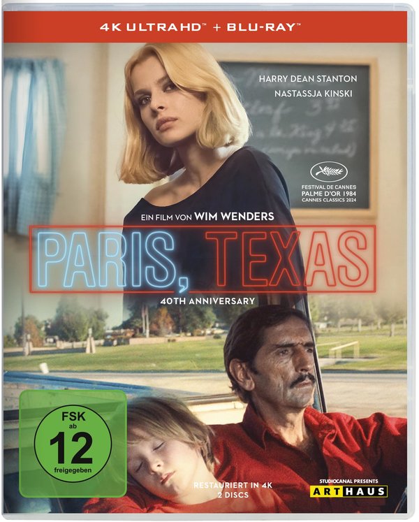 Paris, Texas - 40th Anniversary Edition  (4K Ultra HD+Blu-ray)