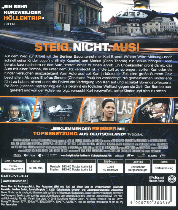 Steig nicht aus (blu-ray)