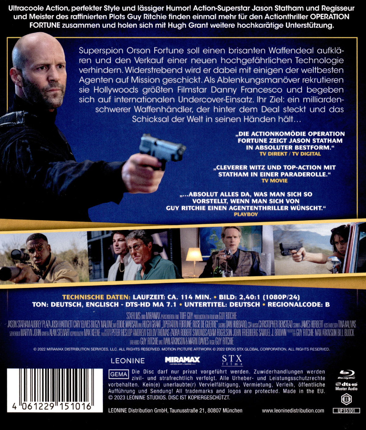 Operation Fortune  (Blu-ray Disc)