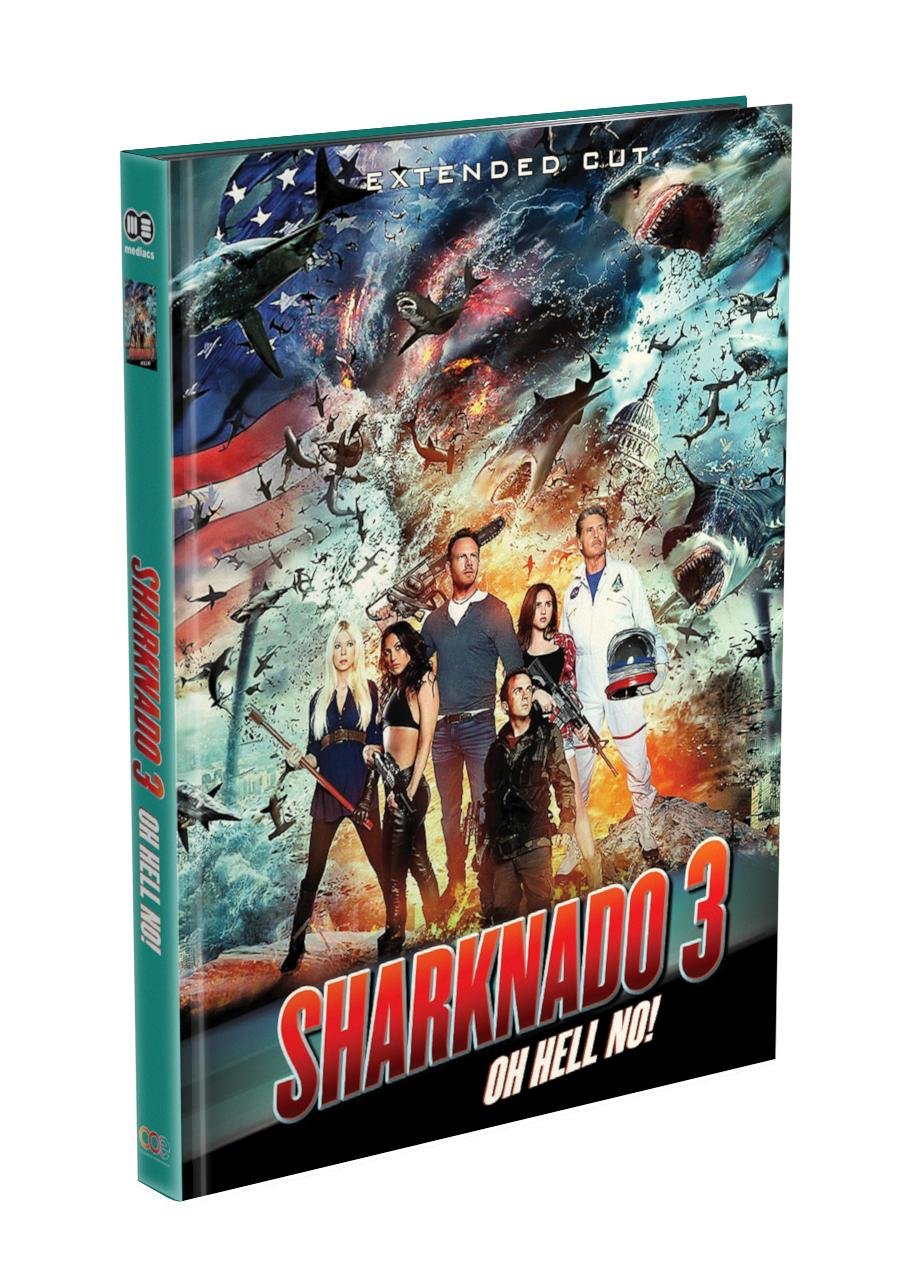 Sharknado 3 - Oh Hell No! - Extended Cut - Limited Mediabook Edition (DVD+blu-ray)