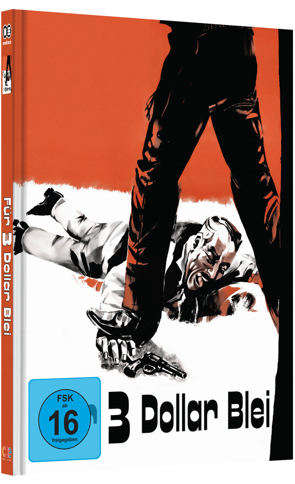 Für drei Dollar Blei - Uncut Mediabook Edition  (DVD+blu-ray) (C)