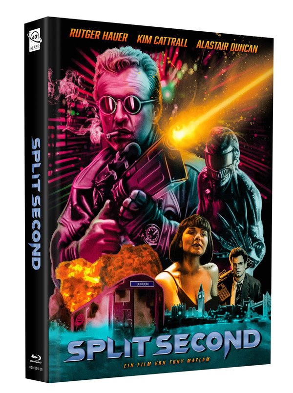 Split Second (Remastered) - Uncut Mediabook Edition  (blu-ray) (D)