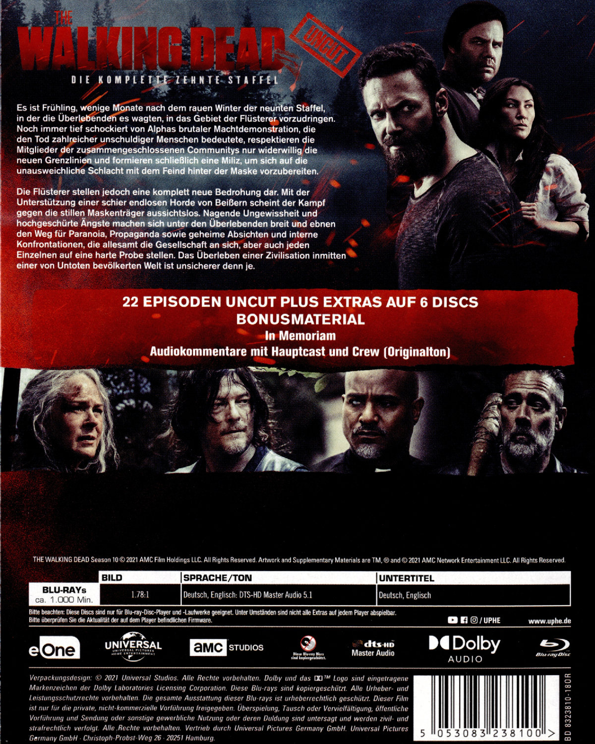 Walking Dead, The - Staffel 10 (blu-ray)