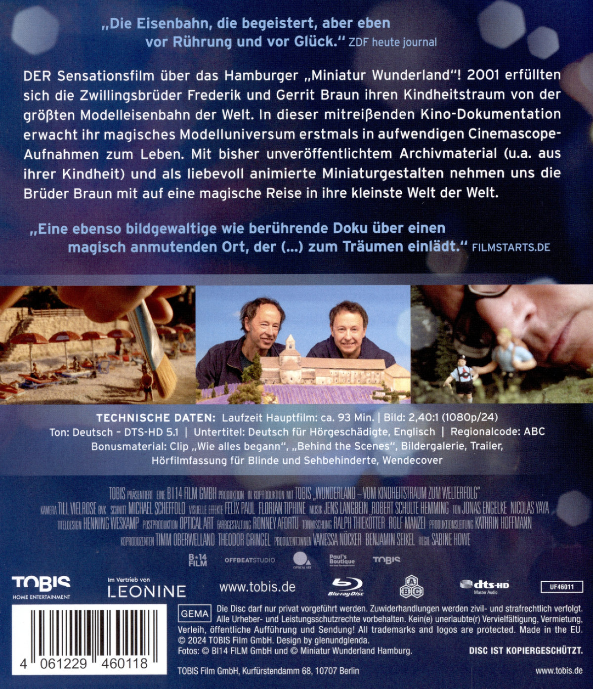 Wunderland - Vom Kindheitstraum zum Welterfolg  (Blu-ray Disc)