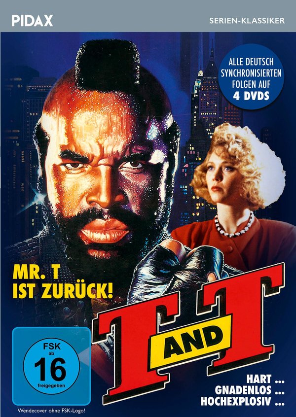 T and T - Mr. T ist zurück! / Alle deutsch synchronisierten Folgen der Krimiserie mit Mr. T (Pidax Serien-Klassiker) [ 4 DVDs]  (DVD)