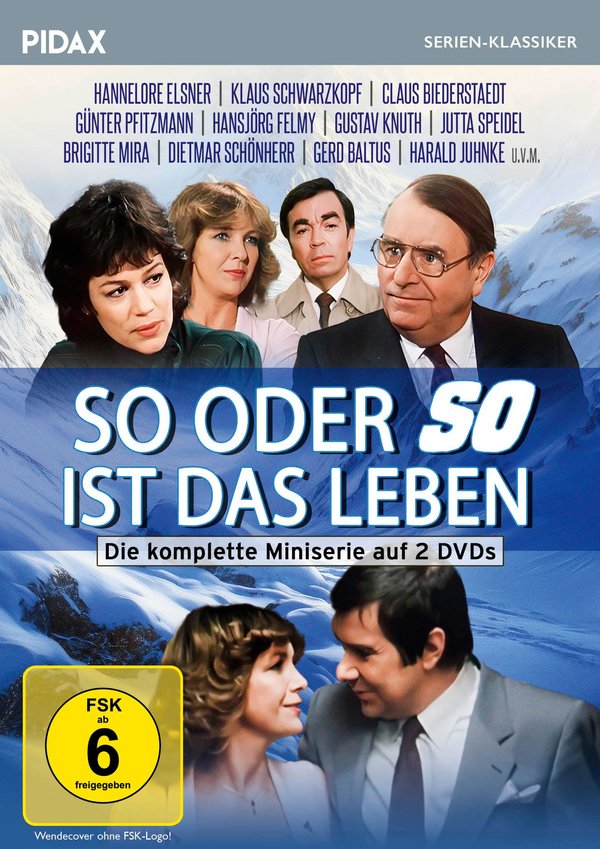 So oder so ist das Leben / 16 heitere Kurzgeschichten von Kultautor Herbert Reinecker mit absoluter Starbesetzung (Pidax Serien-Klassiker)  [2 DVDs]  (DVD)