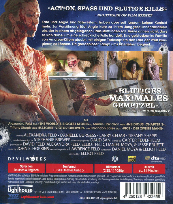 Killer Kate - Rache ist Familiensache (blu-ray)