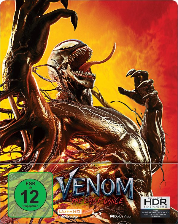 Venom: The Last Dance - Limitiertes Steelbook  (4K Ultra HD) (+ Blu-ray)