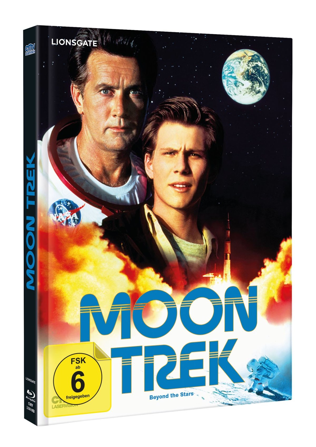 Moon Trek (Beyond the Stars) - Uncut Mediabook Edition  (DVD+blu-ray)