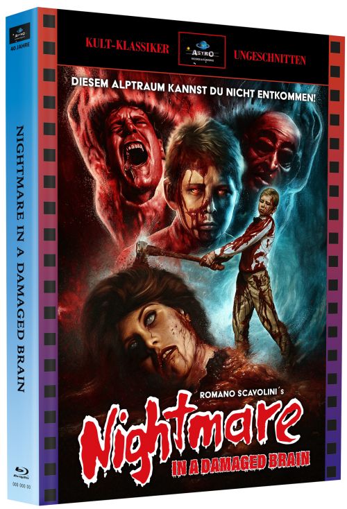 Nightmare in a Damaged Brain - Uncut Mediabook Edition  (blu-ray) (A)
