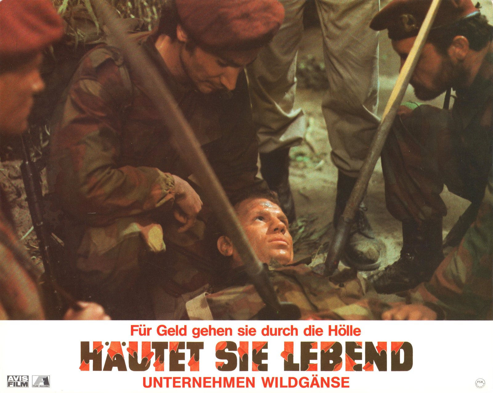 Häutet sie lebend! - Unternehmen Wildgänse  (DVD)