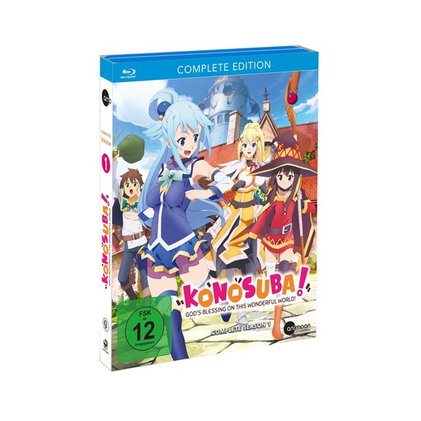 KonoSuba Complete Edition Season 1  [3 BRs]  (Blu-ray Disc)