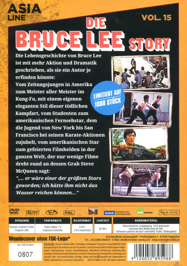 Bruce Lee Story, Die - Asia Line