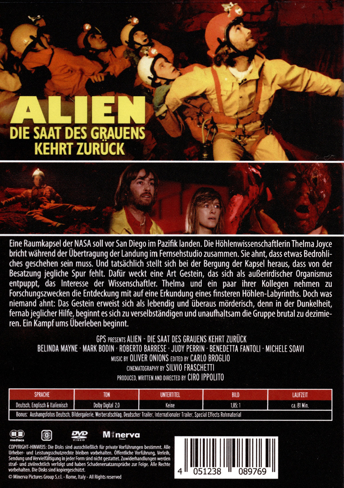 Alien - Die Saat des Grauens kehrt zurück  (DVD)