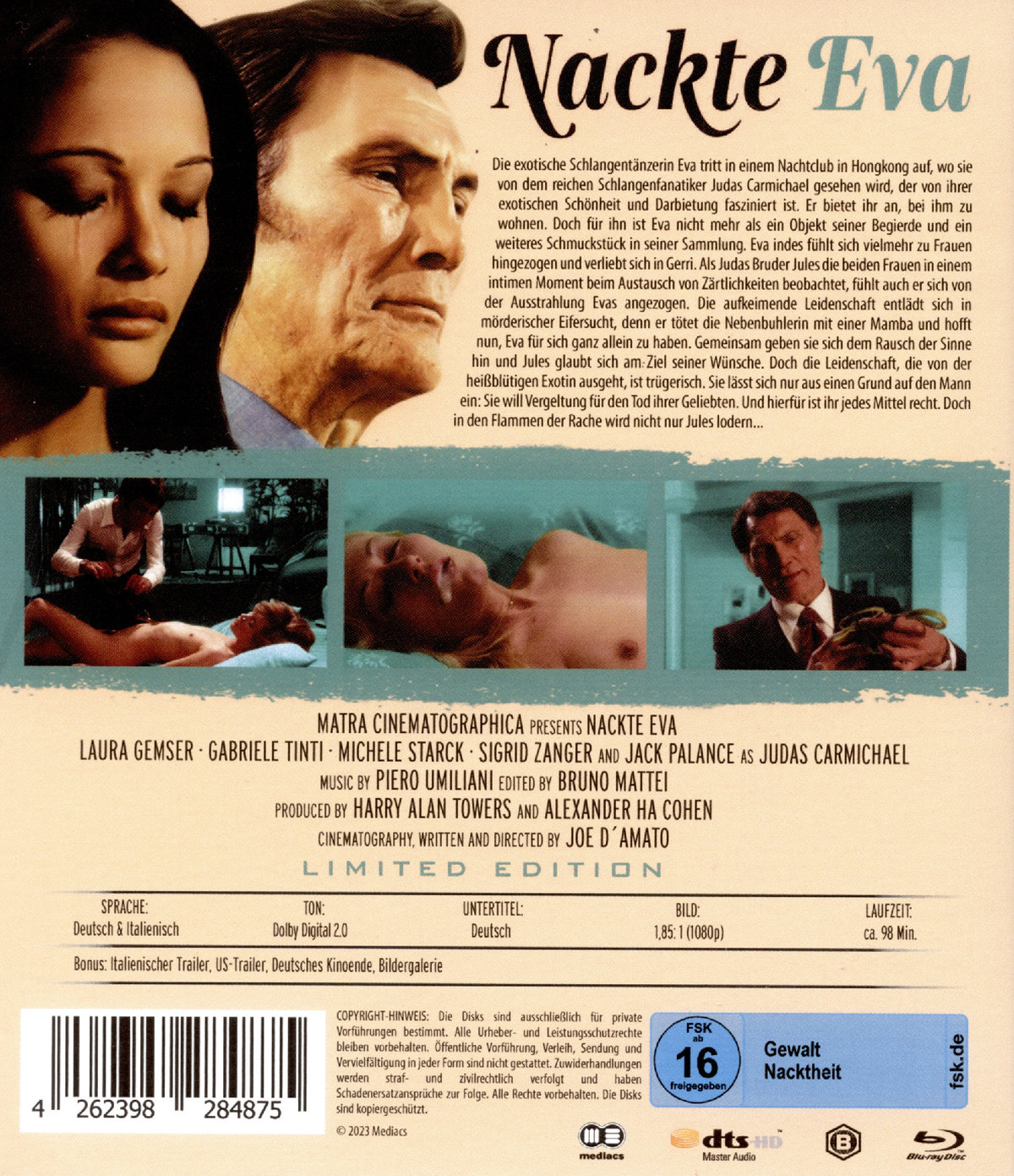 Nackte Eva - Uncut Edition (blu-ray)