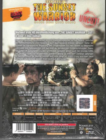 Sunset Warrior, The - John Woo - Uncut Mediabook Edition  (blu-ray) (A) (B-Ware)