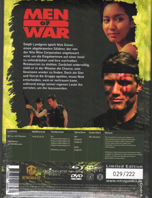 Men of War - Uncut Mediabook Editon (DVD+blu-ray) (A)