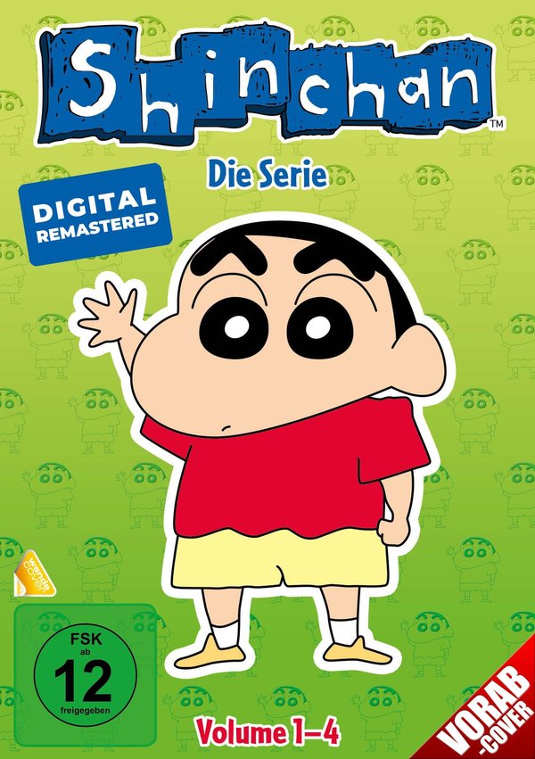SHIN CHAN - Die Serie - Boxset Vol. 1-4 inkl. Sticker LTD. - (DIGITAL REMASTERED)  (DVD)