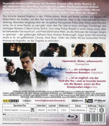 Brighton Rock (blu-ray)