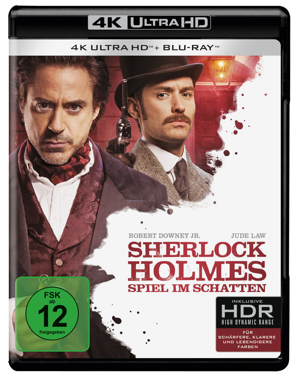 Sherlock Holmes - Spiel im Schatten (4K Ultra HD)