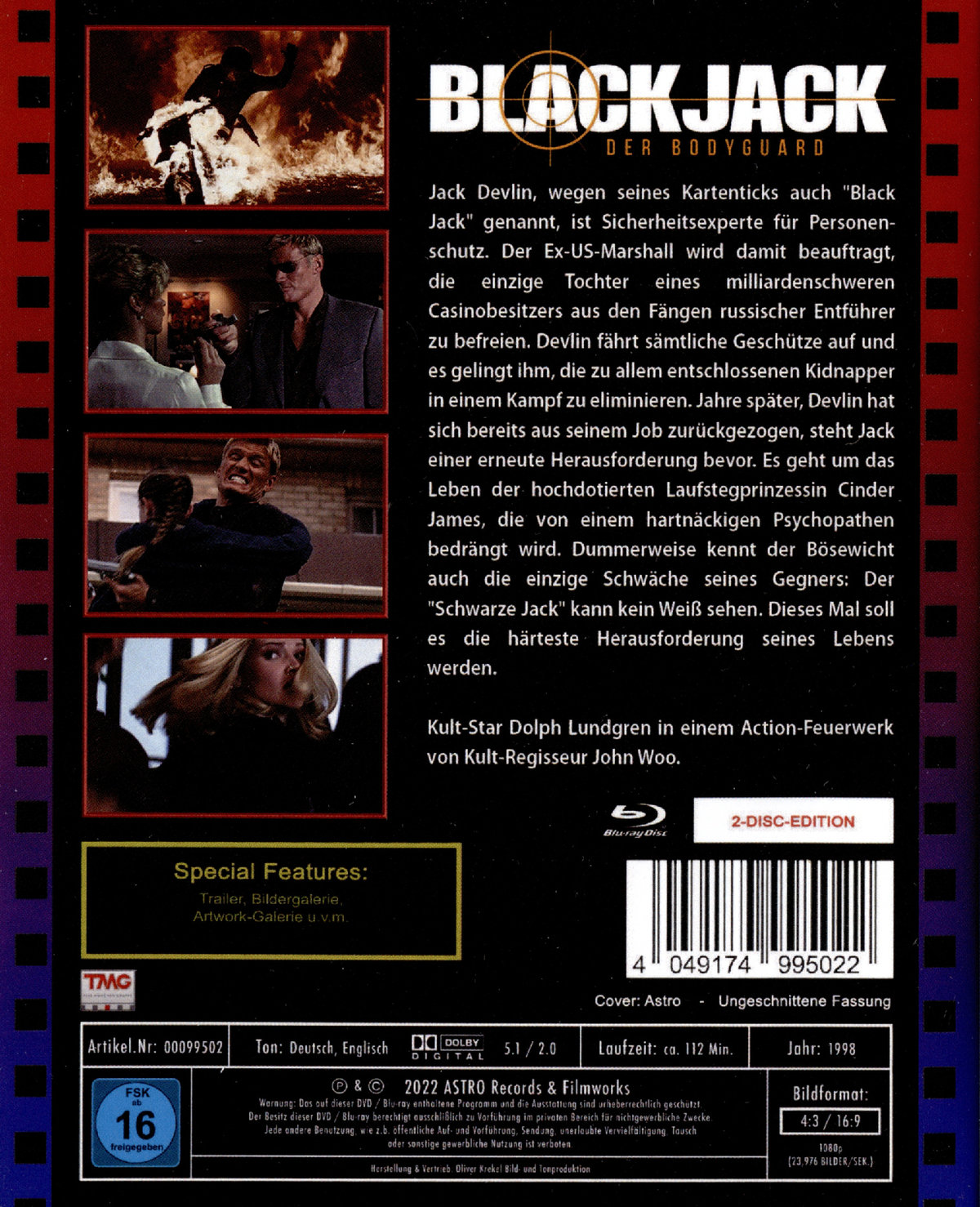 Black Jack - Astro Design   (Blu-ray Disc)