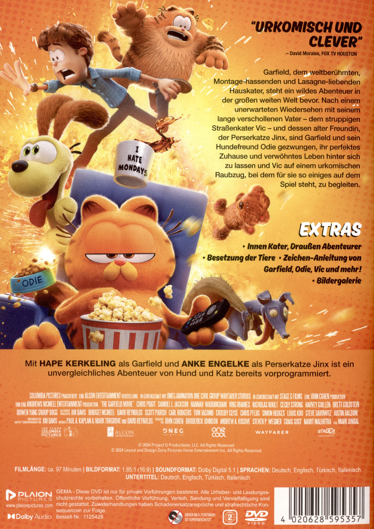 Garfield – Eine extra Portion Abenteuer  (DVD)