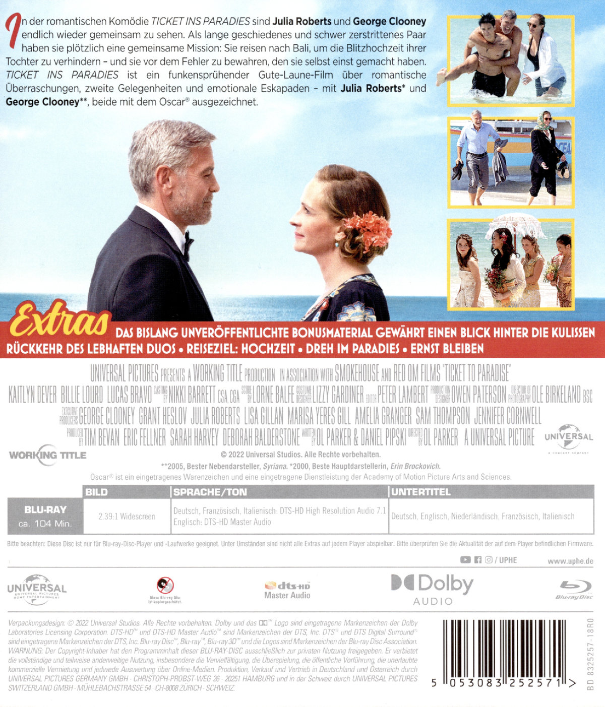 Ticket ins Paradies (blu-ray)