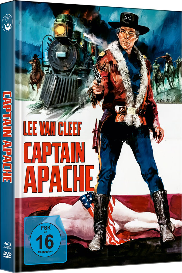 Captain Apache - Uncut Mediabook Edition  (DVD+blu-ray)