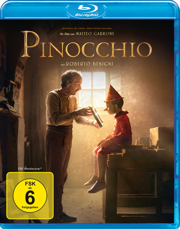 Pinocchio (blu-ray)