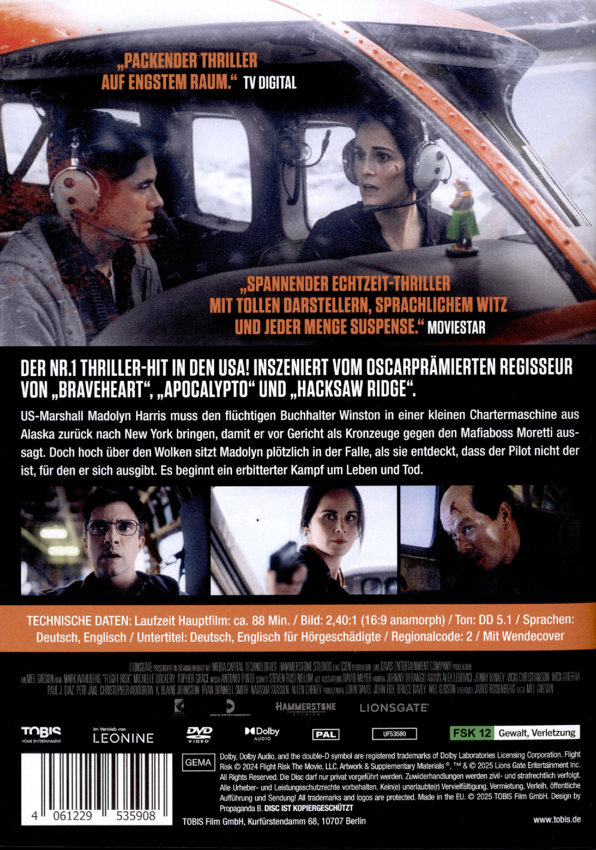 Flight Risk  (DVD)