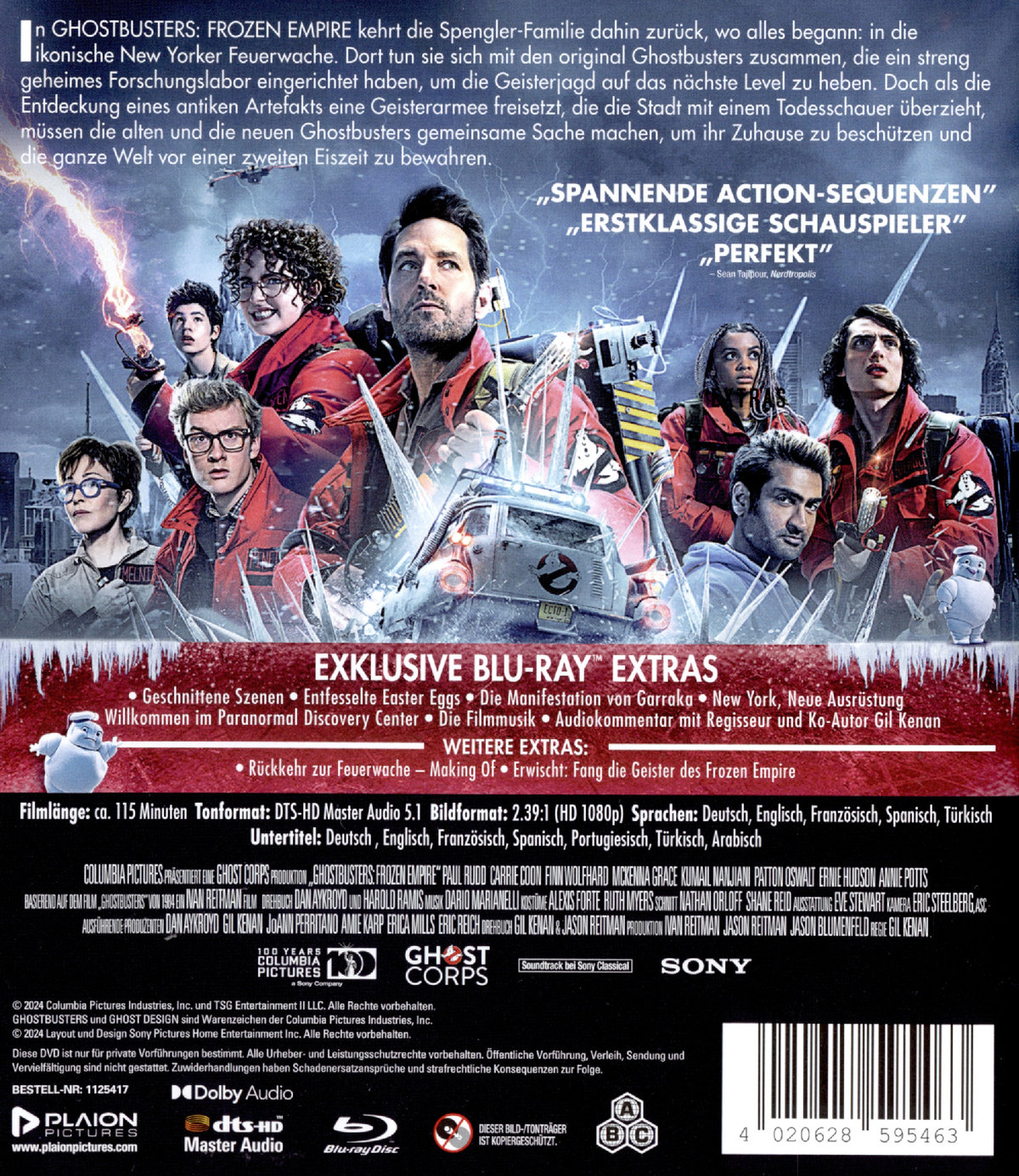 Ghostbusters: Frozen Empire  (Blu-ray Disc)