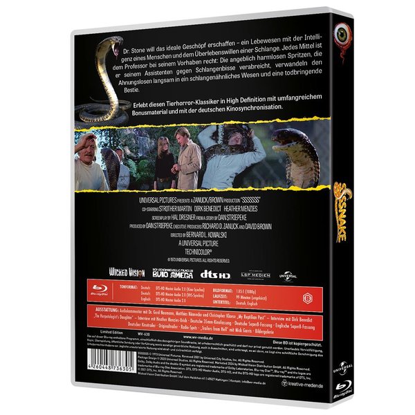 Sssssnake Kobra (Snake Kobra)  (Blu-ray Disc)