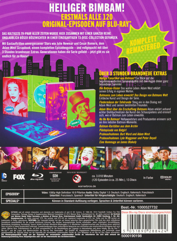 Batman - Die komplette Serie  [13 BRs]  (Blu-ray Disc)