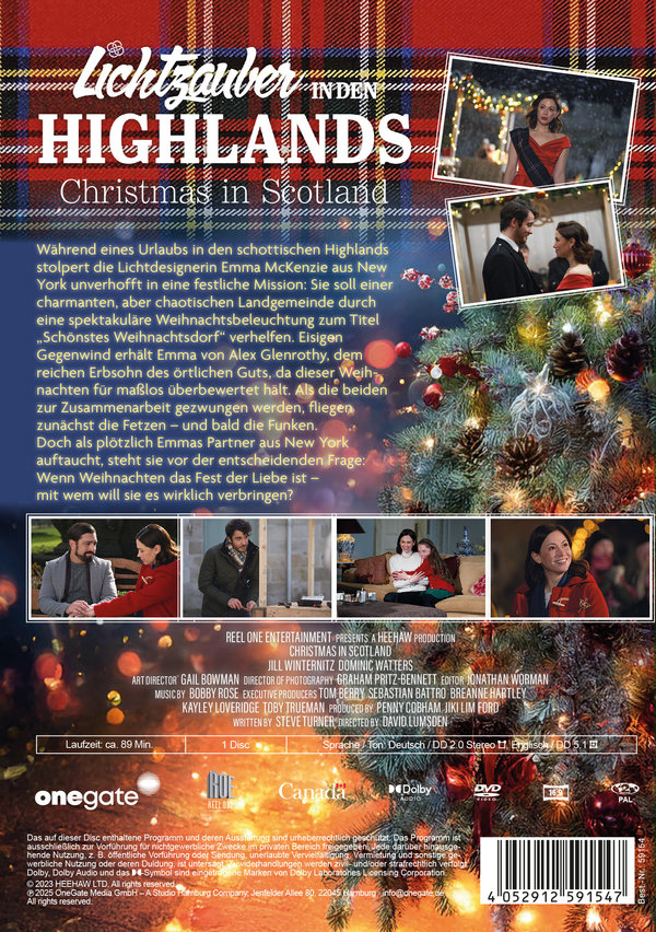 Lichtzauber in den Highlands - Christmas in Scotland  (DVD)