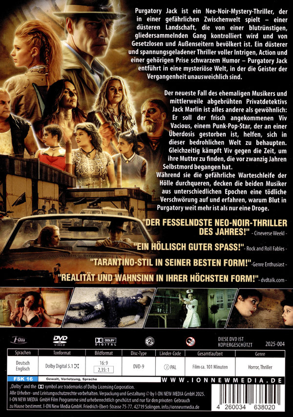 Purgatory Jack  (DVD) Purgatory Jack  (DVD)