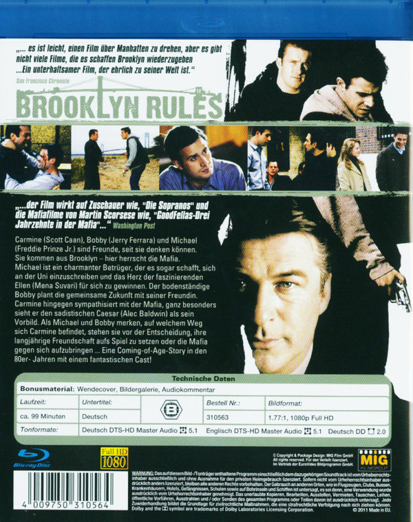 Brooklyn Rules (blu-ray)