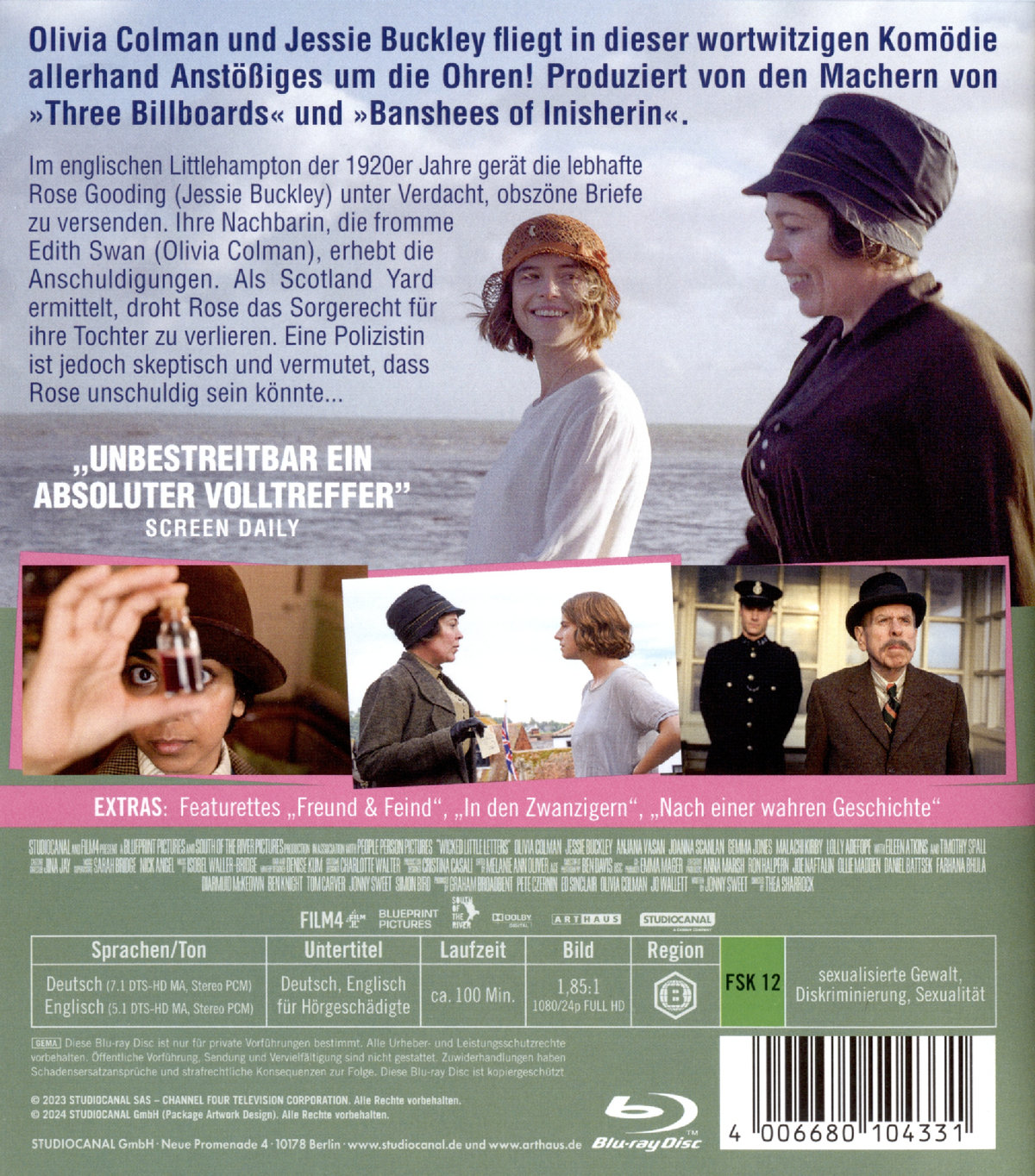 Kleine schmutzige Briefe  (Blu-ray Disc)