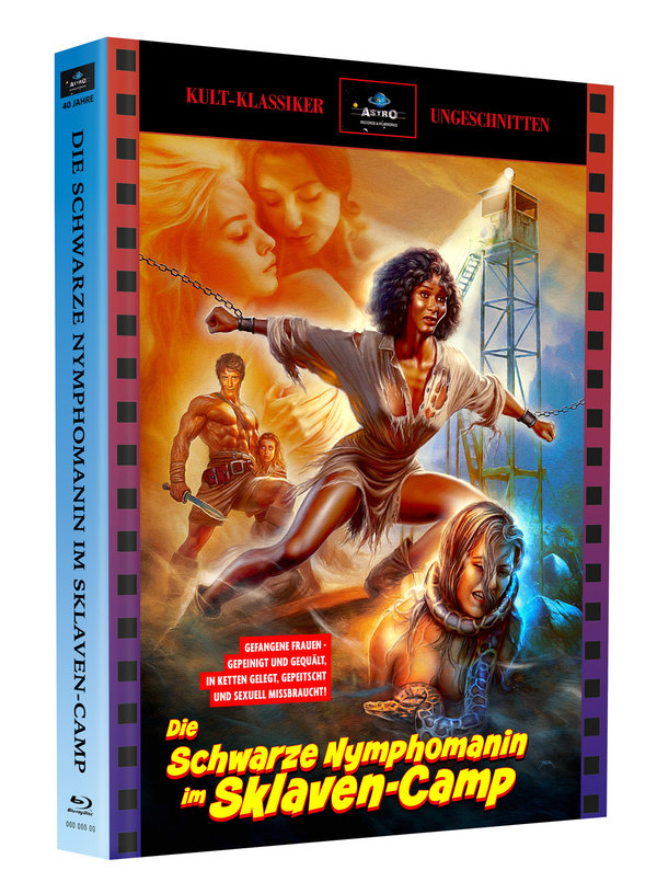 Die schwarze Nymphomanin im Sklavencamp - Uncut Mediabook Edition (DVD+blu-ray) (A)