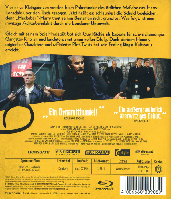 Bube, Dame, König, Gras - Digital Remastered (blu-ray)